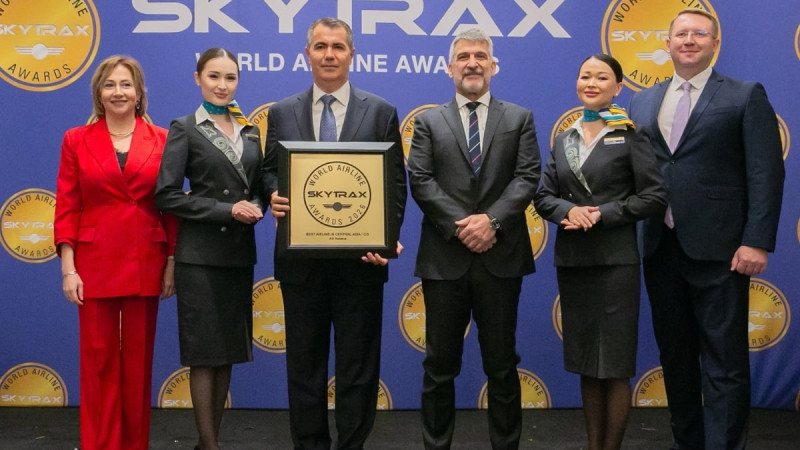Air Astana Skytrax’ta yine zirvede: İki ödülle üç başarıya imza attı