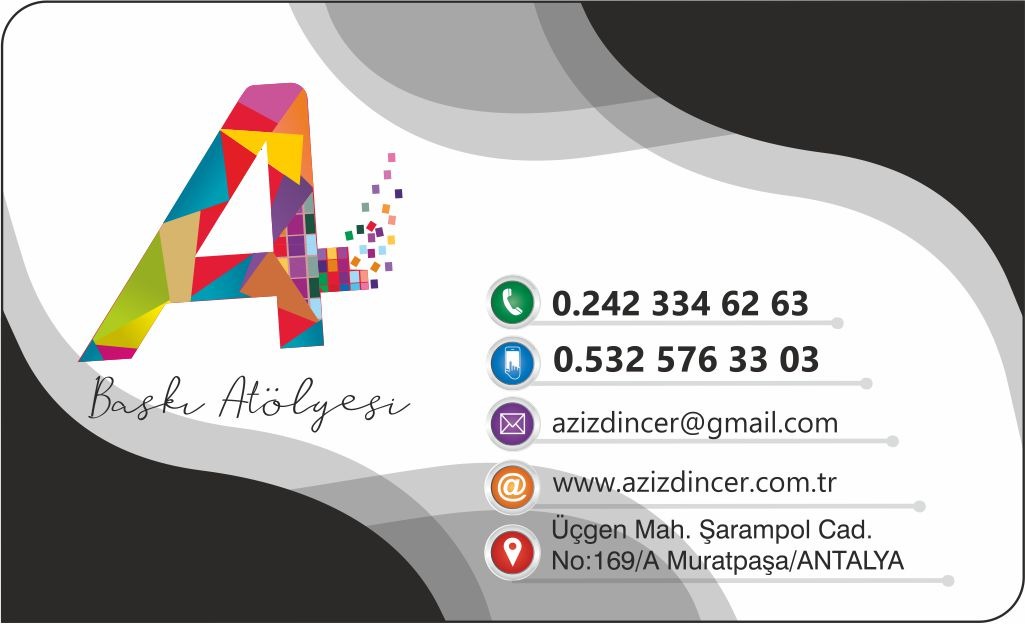 A BASKI ATÖLYESİ / Aziz DİNÇER Logo