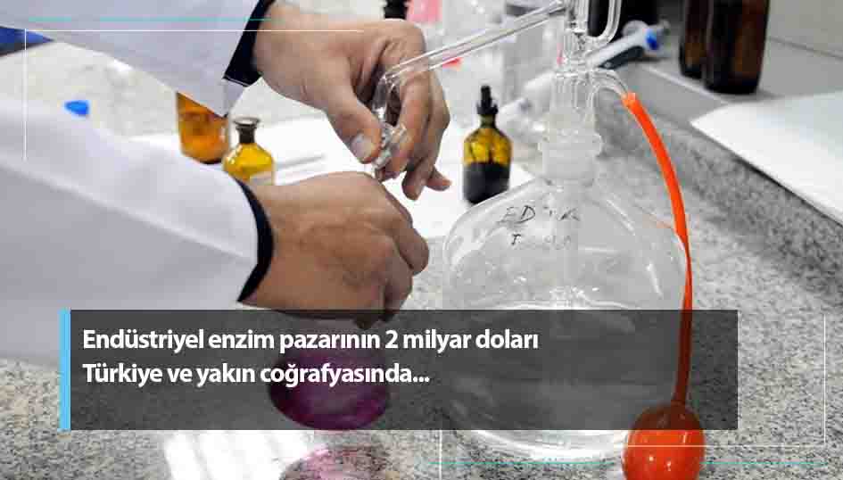 Endüstriyel enzim pazarının 2 milyar doları Türkiye ve yakın coğrafyasında